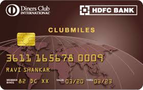 HDFC Diners ClubMiles Credit Card