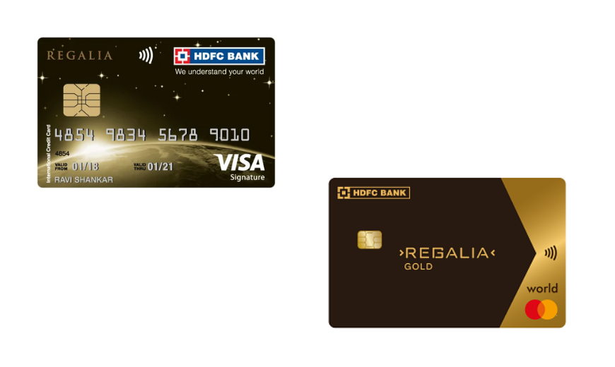 HDFC Regalia and Regalia Gold Credit Card